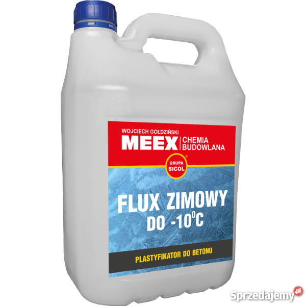 PLASTYFIKATOR zimowy do betonu FLUX do10 stC 5L Andrychów