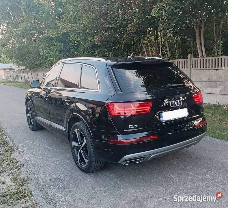 Audi Q7 SLine 7 osobowy noktowizor skrętna oś immobilizer Adamów