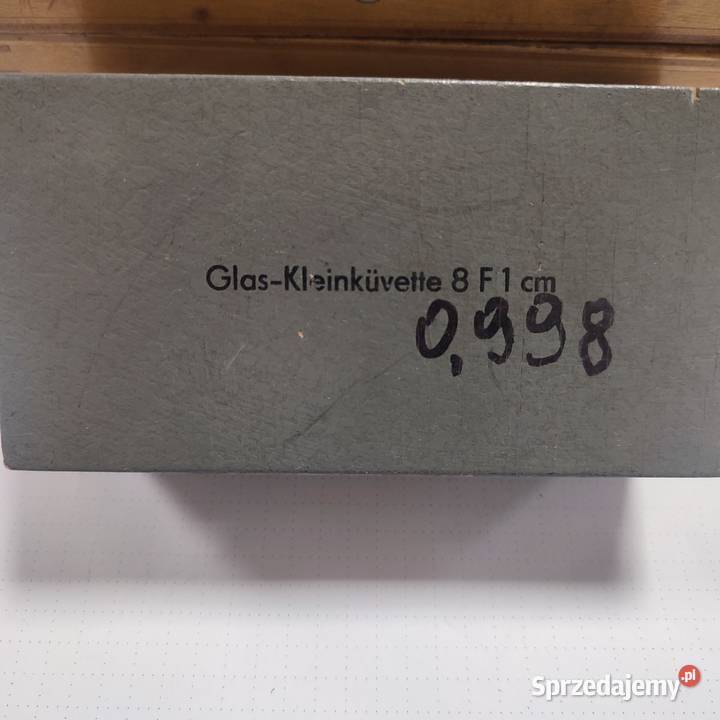 Szklane kuwety laboratoryjne Dzierżoniów sprzedam
