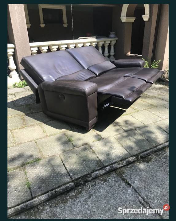 Do sprzedania kanapa relax ze skóry naturalnej