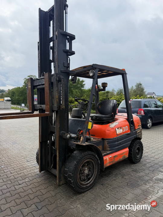 wózek widłowy TOYOTA 6FDF30 1999 przesuw boczny