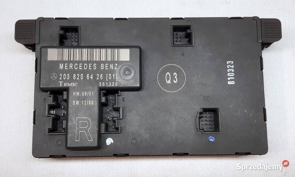 Moduł Drzwi Prawy Przód MERCEDES W203 2038206426 Mielęcin sprzedam