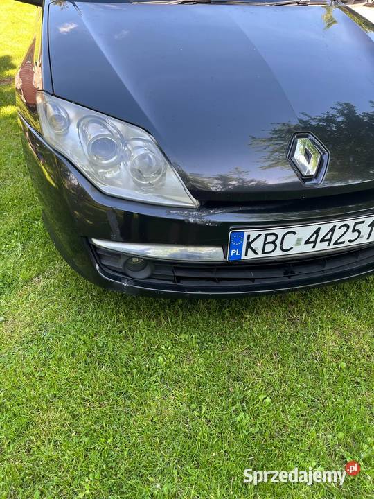 Renault Laguna 20 Anglik LPG Rok produkcji 2008 Laguna Szarów