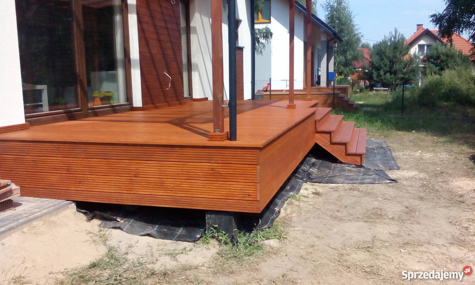 Tarasy z drewna Kraków