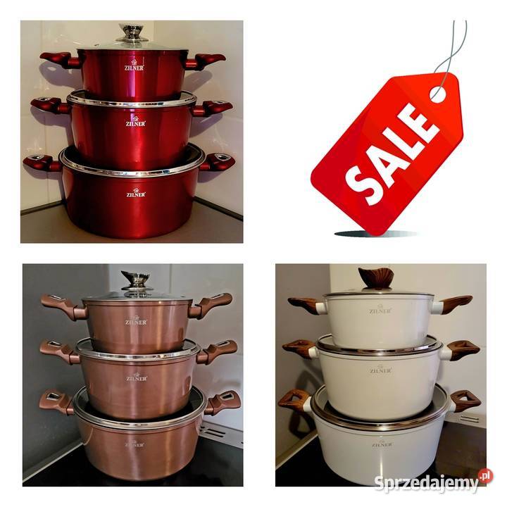 199 Garnki marmurkowe lakierowane Zabrze