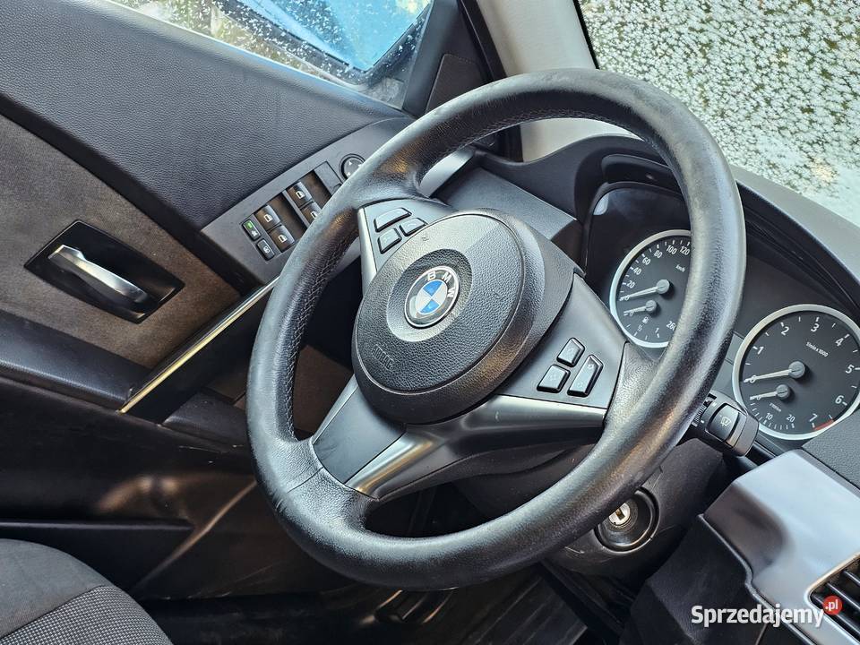 Kierownica BMW e60 palona z kluczyka 06r mazowieckie Radom