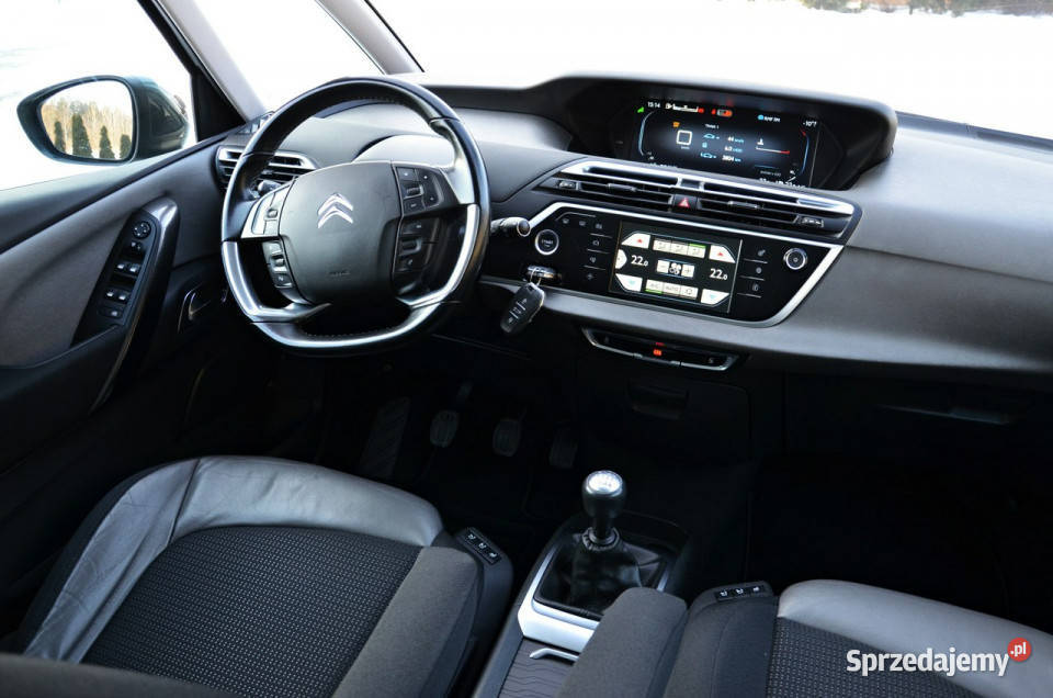 Citroen C4 Grand Picasso 16 HDI 115 Pełna Serwis światła do jazdy dziennej Ostrów Mazowiecka