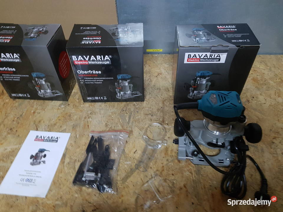 FREZARKA GÓRNOWRZECIONOWA BAVARIA 1250W Elektryczne Głogowa