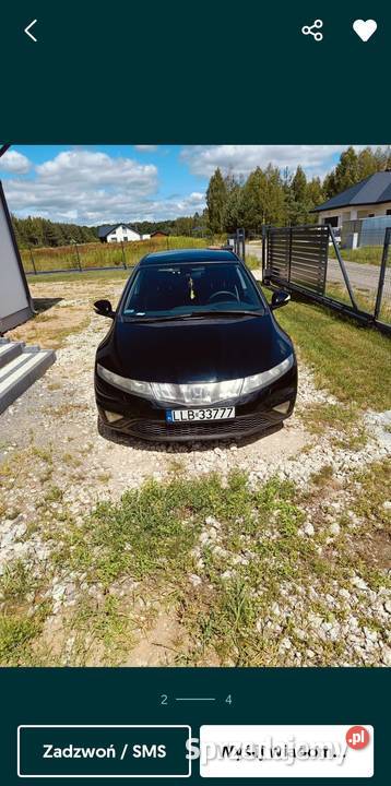HONDA CIVIC UFO Puławy sprzedam