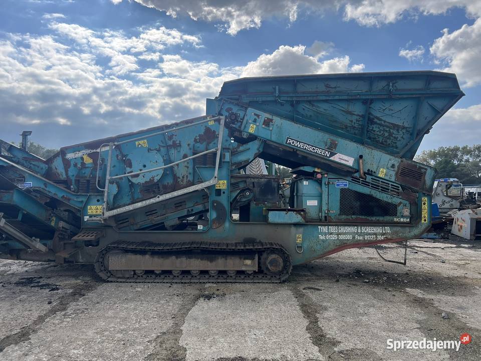 Przesiewacz Powerscreen Warrior 800 Zator