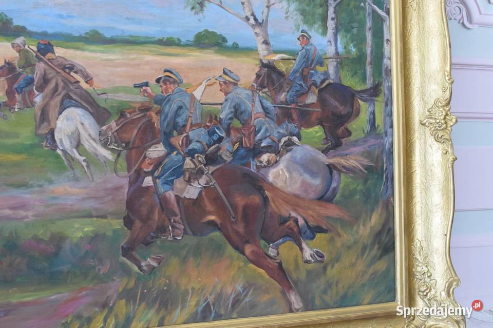 Wojciech Kossak Pogoń Wojska Polskiego Kraków