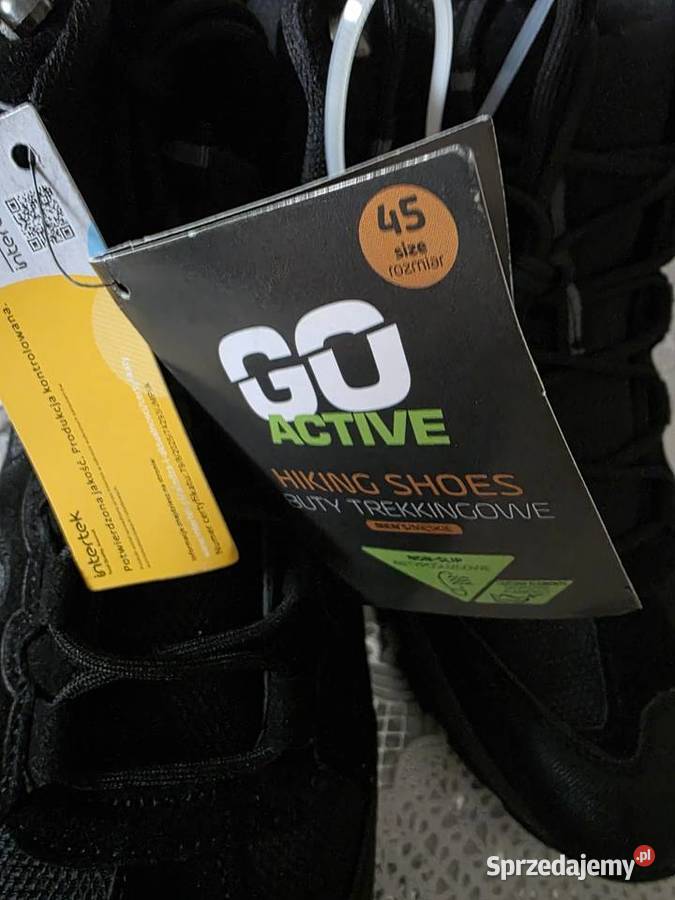Buty trekkingowe Go Active czarne rozmiar 45