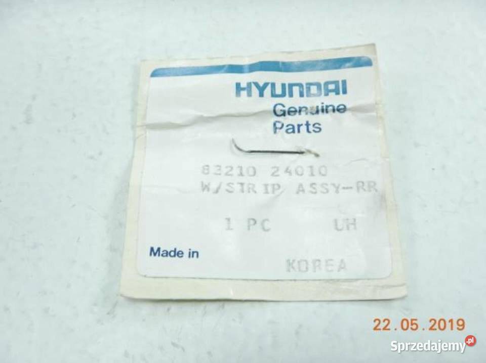 8321024010 LISTWA ZGARNIAJĄCA LEWY TYŁ HYUNDAI