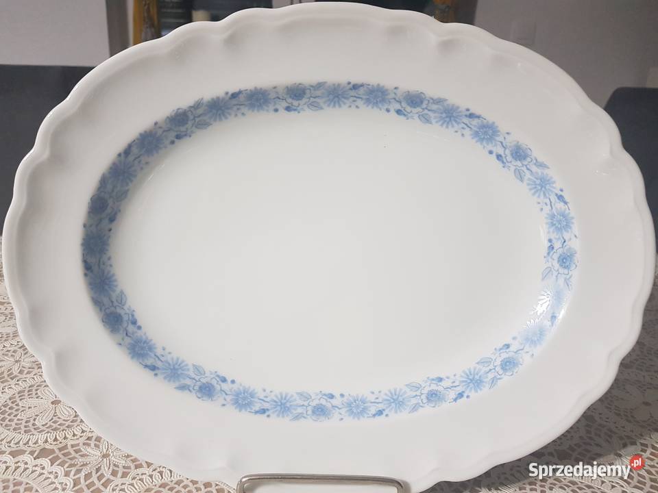 Półmisek porcelana Francuska Limoges Wyposażenie wnętrz Wola Podłężna