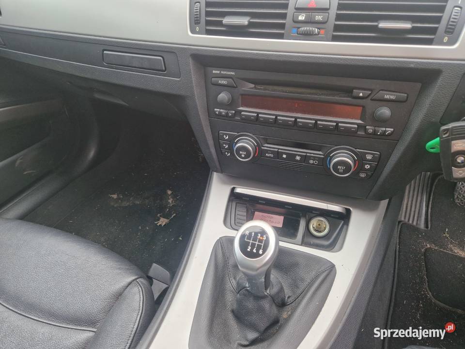 Bmw e90 325i anglik na czesci 112 przebiegu 2007 Niechorze