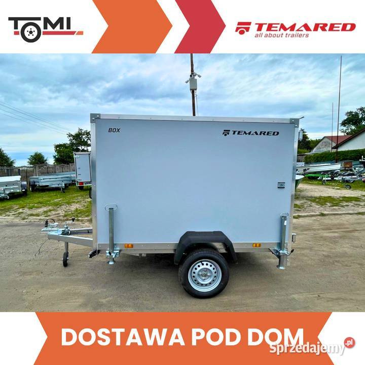 Przyczepa TEMARED 8 SMART BOX 2315 FURGON szary