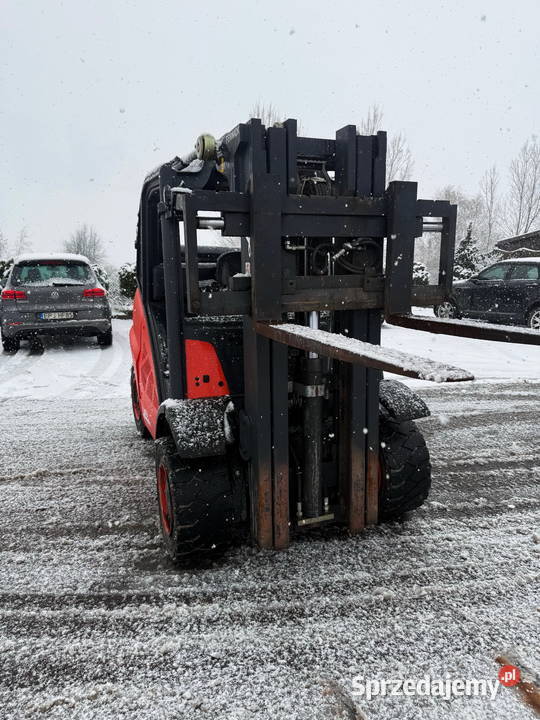 wózek widłowy LINDE H45T Triplex 40m niski Działoszyn