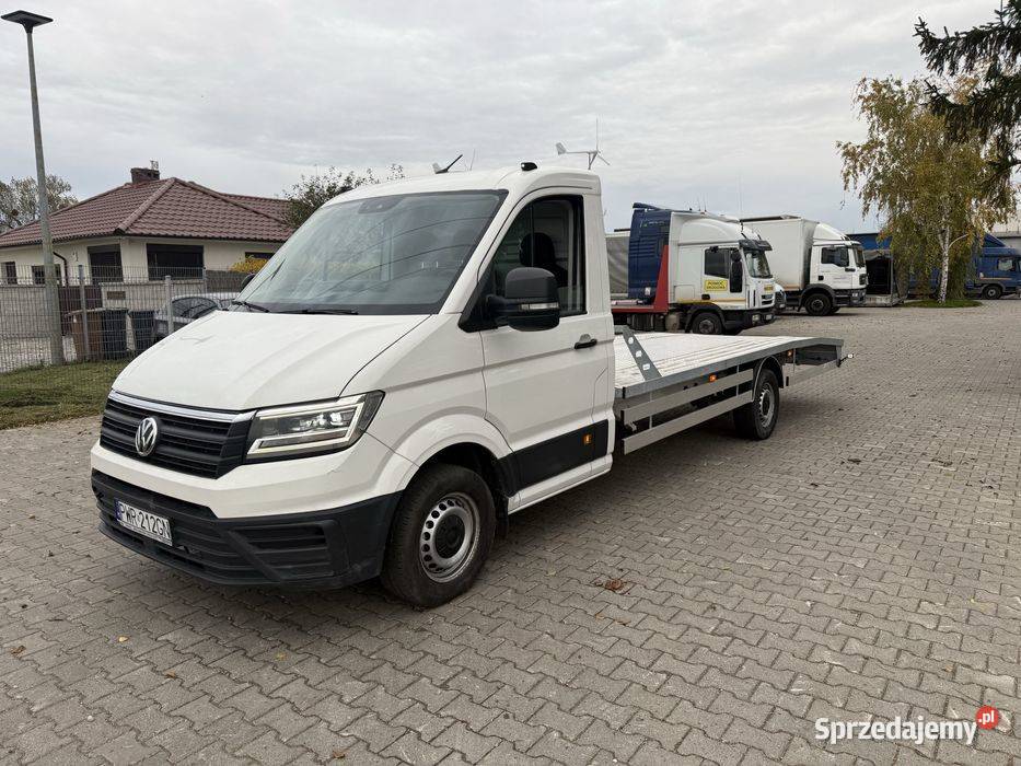 Volkswagen Crafter 20 autolaweta Pomoc Drogowa Sobiesiernie