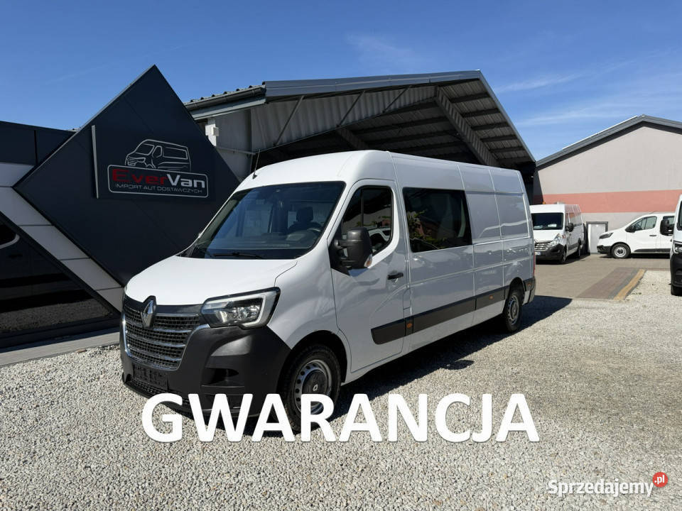 Renault Master L3H2 7 osobowy brygadówka lift mazowieckie Warszawa