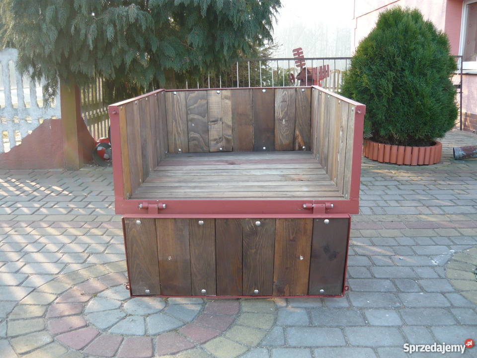 Przyczepka do quada kosiarki traktorka 150kg Salamonowo