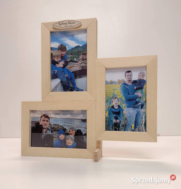 Ramka Na Zdjęcia 10x15 DREWNO Napis DEDYKACJA Toruń sprzedam