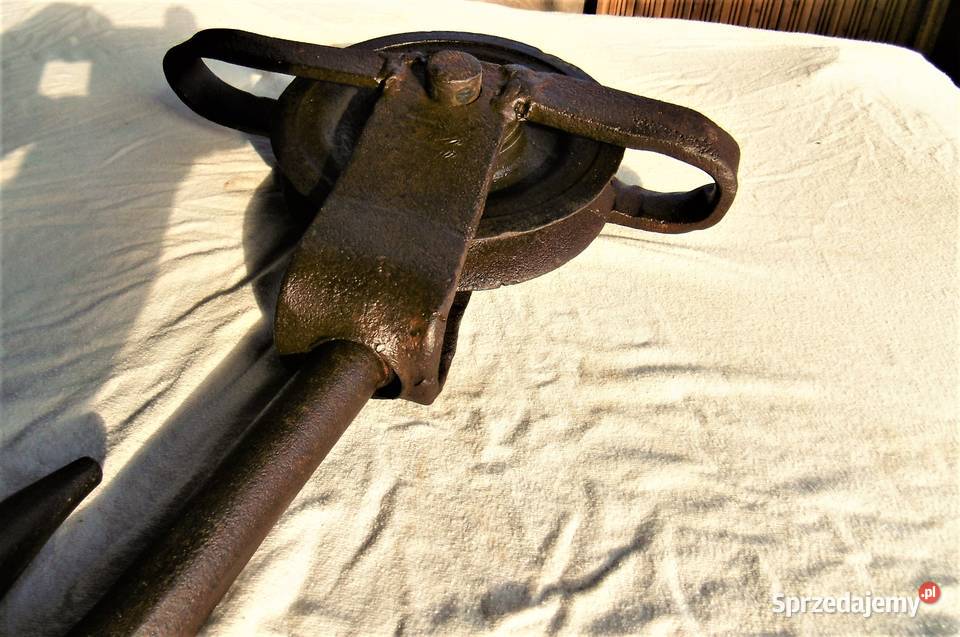 bloczek budowlany kułko rolka wciąg Vintage Namysłów