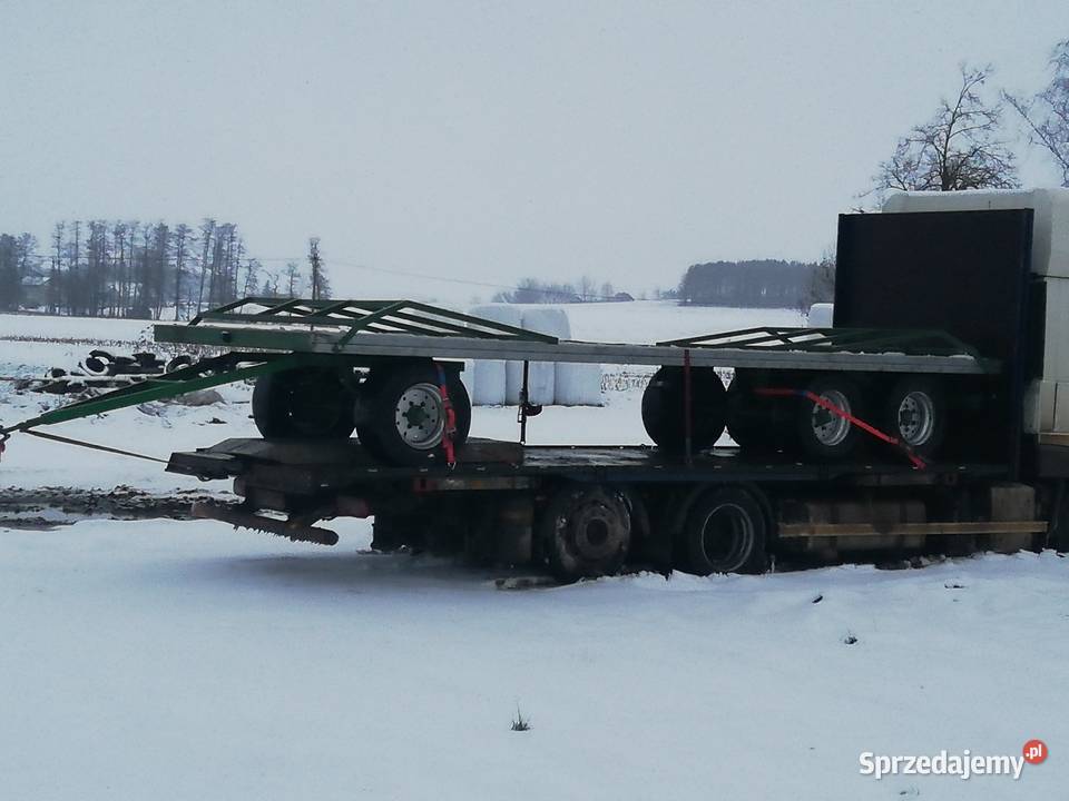 Sprzedam przyczepę platformę Zapewniam transport Agromasz Przyczepy rolnicze