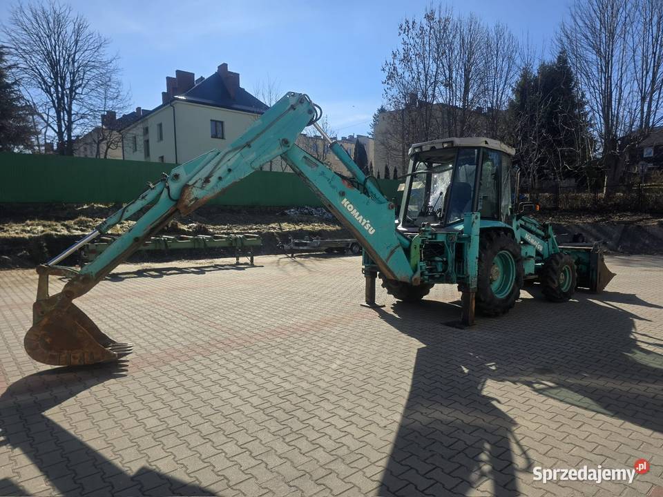 Koparko ładowarka Komatsu 95 Jordanów sprzedam