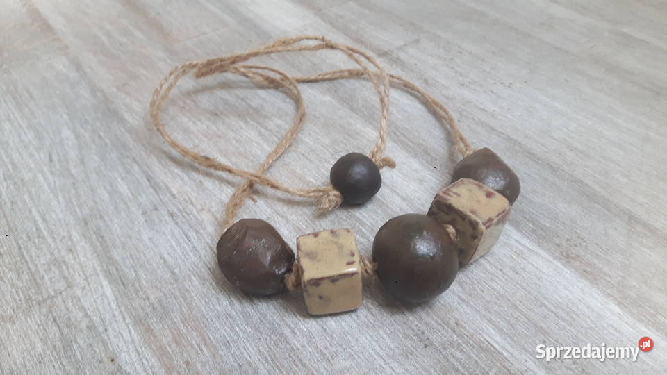 Naszyjnik wykonany ręcznie Otwock