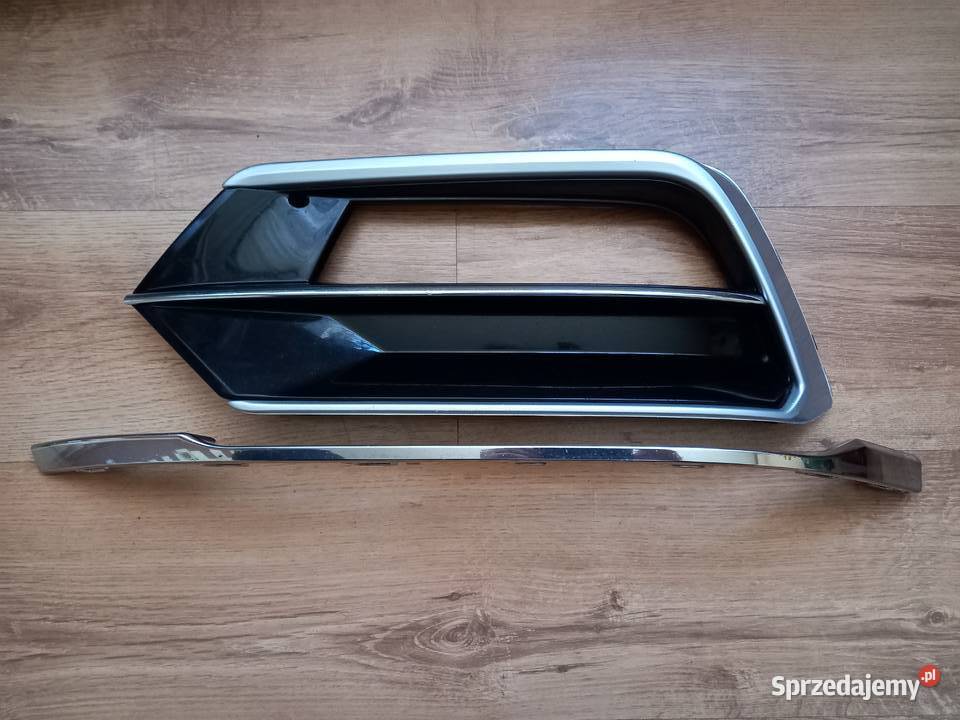VW Passat B8 Kratka listwa przedniego zderzaka wielkopolskie
