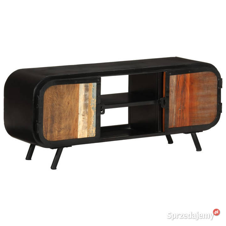 Szafka pod TV 110x30x45 lite drewno odzyskane mazowieckie Warszawa