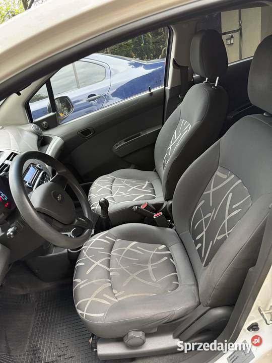 BIAŁY CHEVROLET SPARK II HATCHBACK 2013 10L 68 995cm3 Spark Gliwice