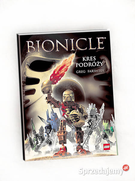 nowa ksiązka Bionicle Kres podróży seria lego kujawsko-pomorskie Bydgoszcz sprzedam
