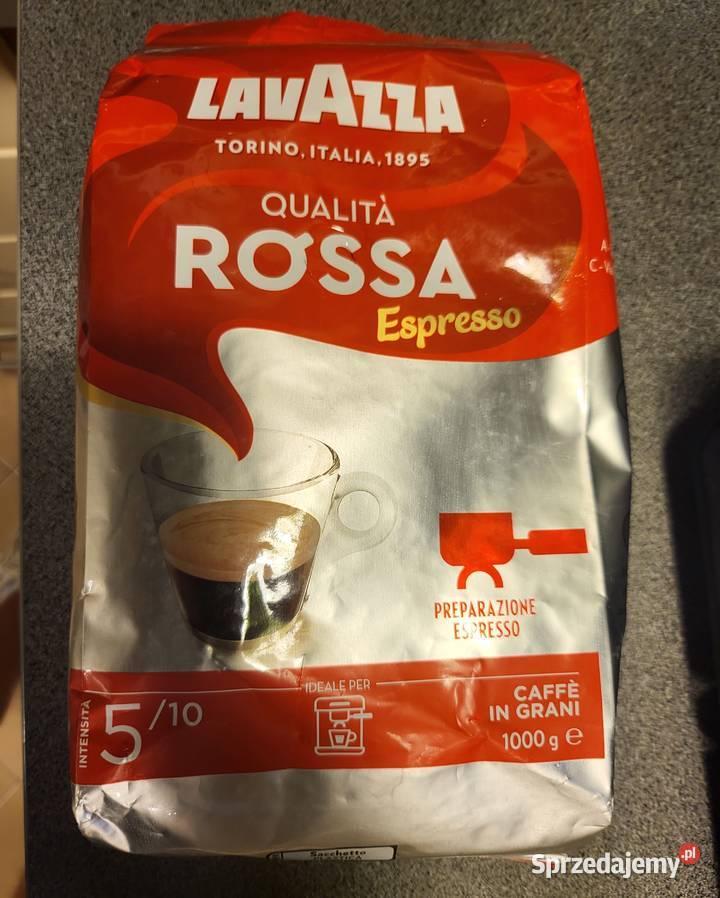 Kawa ziarnis Lavazza Qualita Rossa Espresso 1kg z Niemiec Wrocław