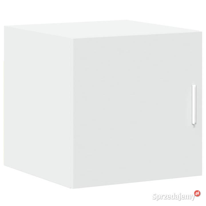 Wąska szafka biała 40x425x225 materiał mazowieckie Warszawa