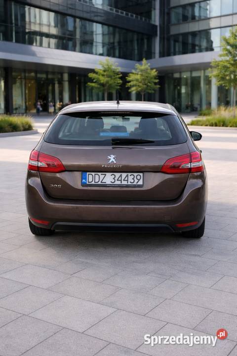 Peugeot 308 Krajowy świeże opłaty na Zamiana Ciele