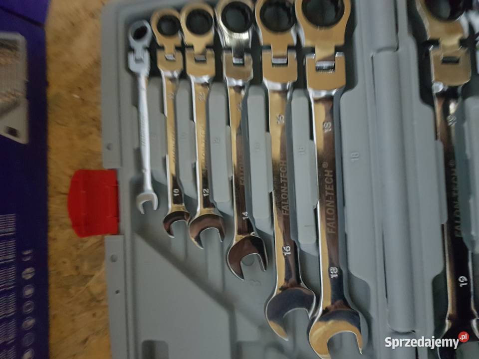 KLUCZE PŁASKO OCZKOWE Z GRZECHOTKĄ ŁAMANE 819 Głogowa