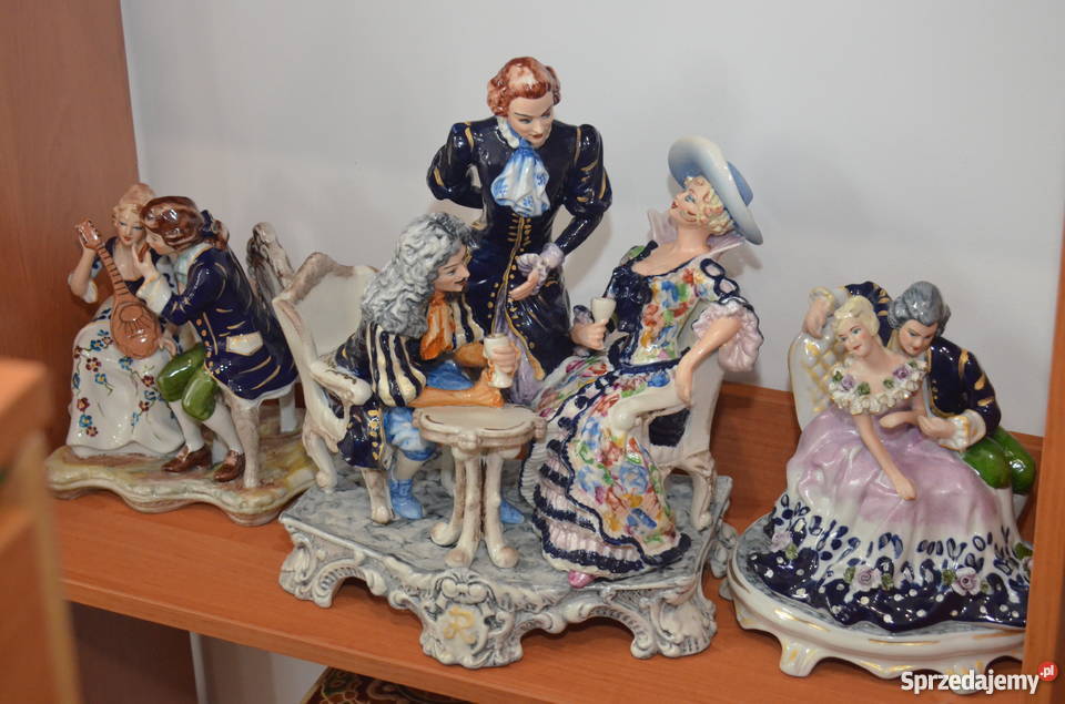 Figurka Porcelana reg Alba Iulia Rumunia koronki wielkopolskie