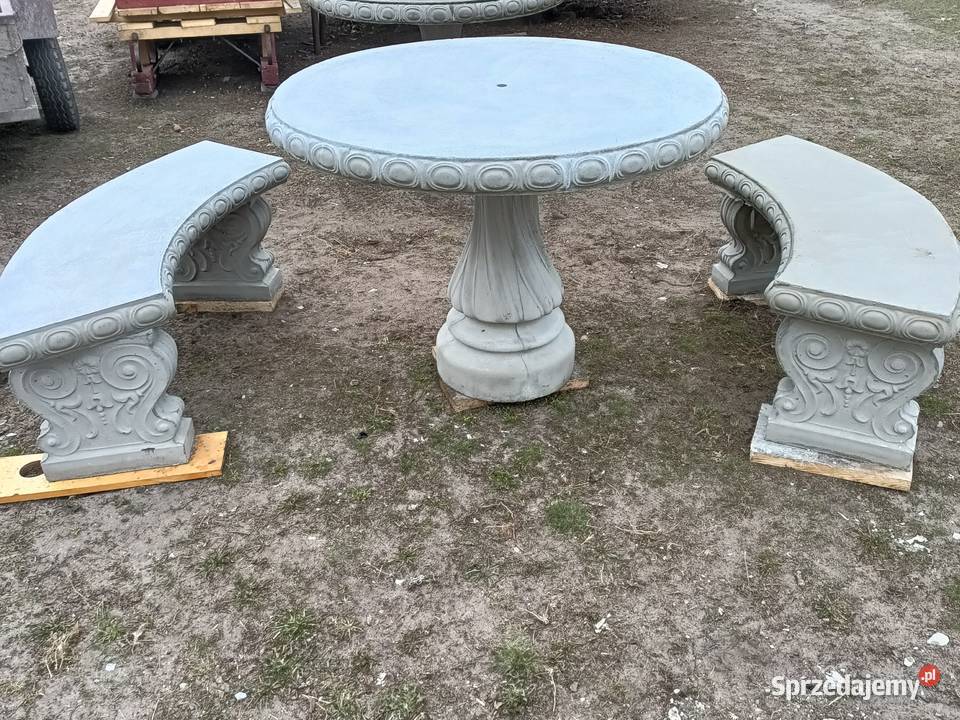 meble ogrodowe betonowe łódzkie Janówek