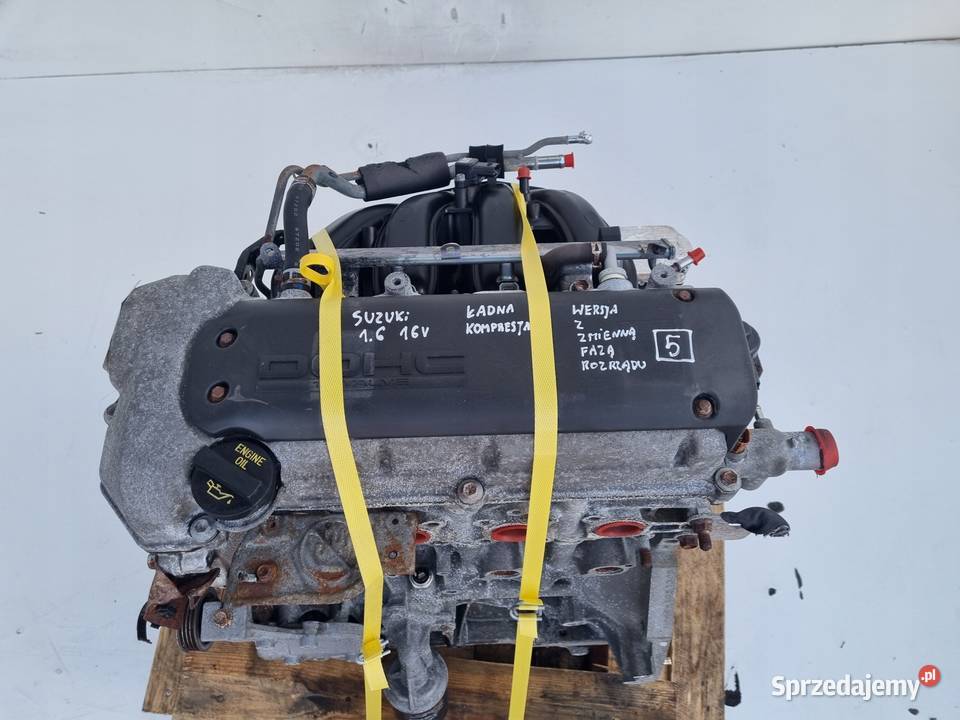 SILNIK KOMPLET Suzuki Swift SX4 16 16V VVT 0410r lubelskie Rudka