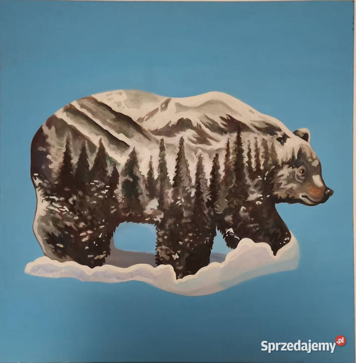 Sprzedam obraz Niedźwiedź Tatry zimą Opole