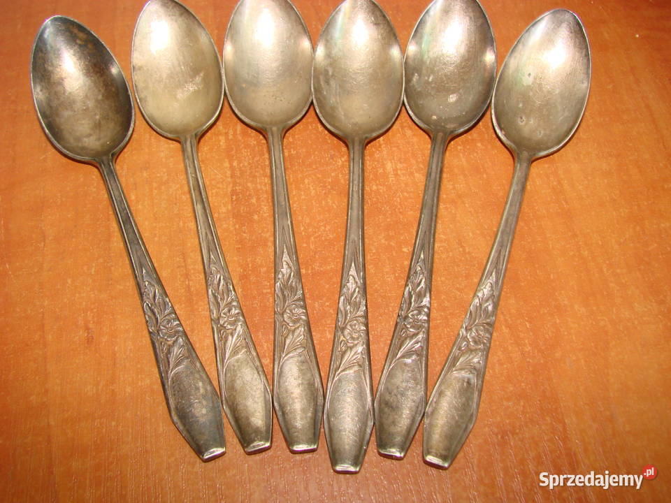 JCzerwiński łyżeczki plater 6
