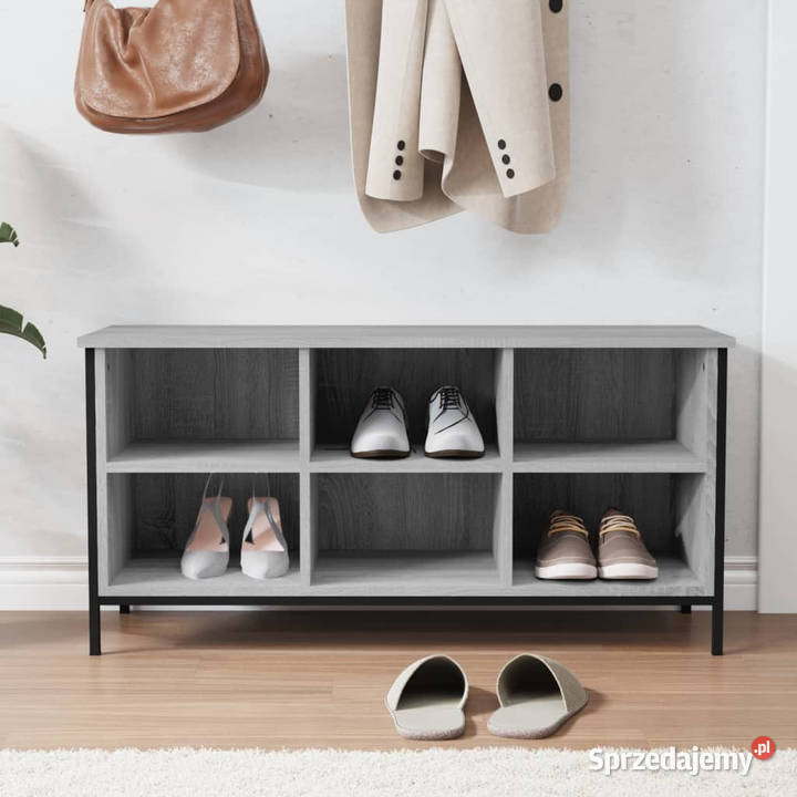 Szafka na buty szary dąb sonoma 100x35x50 Na buty Warszawa