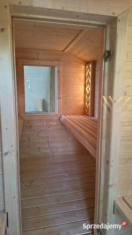 CAŁOROCZNA SAUNA OGRODOWA W STYLU PODHALAŃSKIM Zakopane