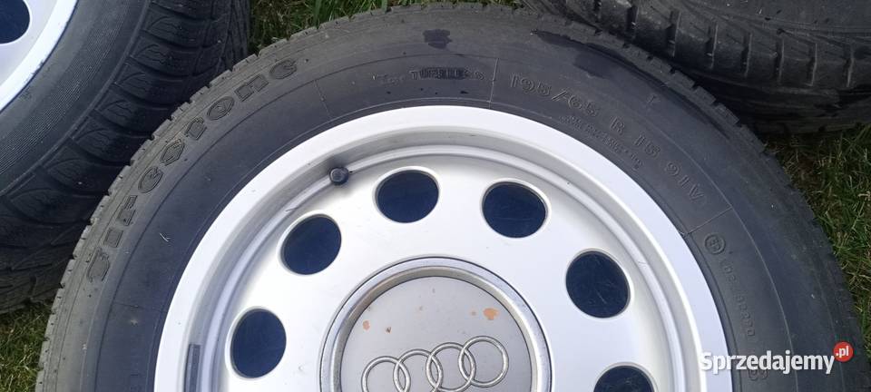 Koła oryginalne alufelgi 15 z oponami do Audi A3 Brodnica