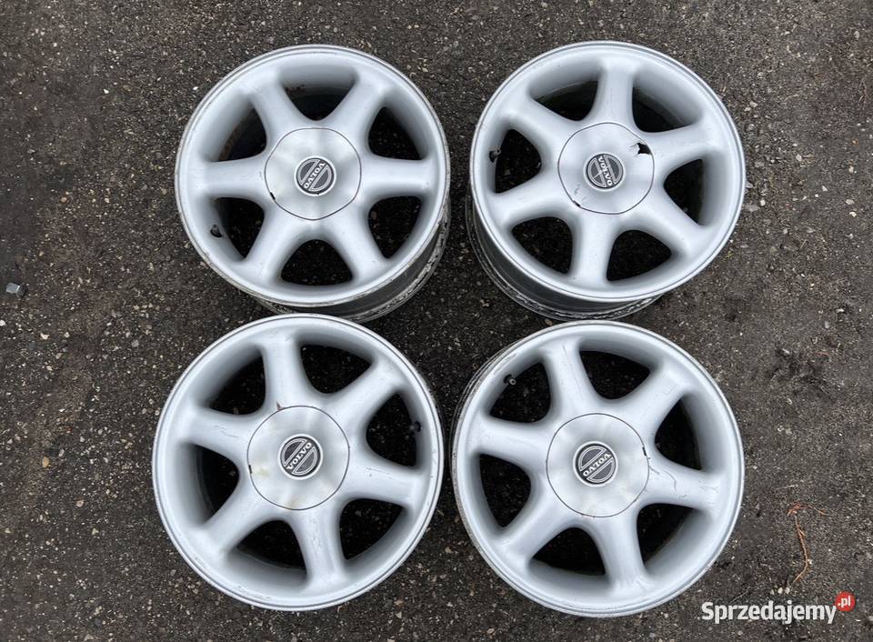 Felgi Aluminiowe Volvo 15 5x108 ET43 65J Kpl 4 Średnica 15" Kielce sprzedam