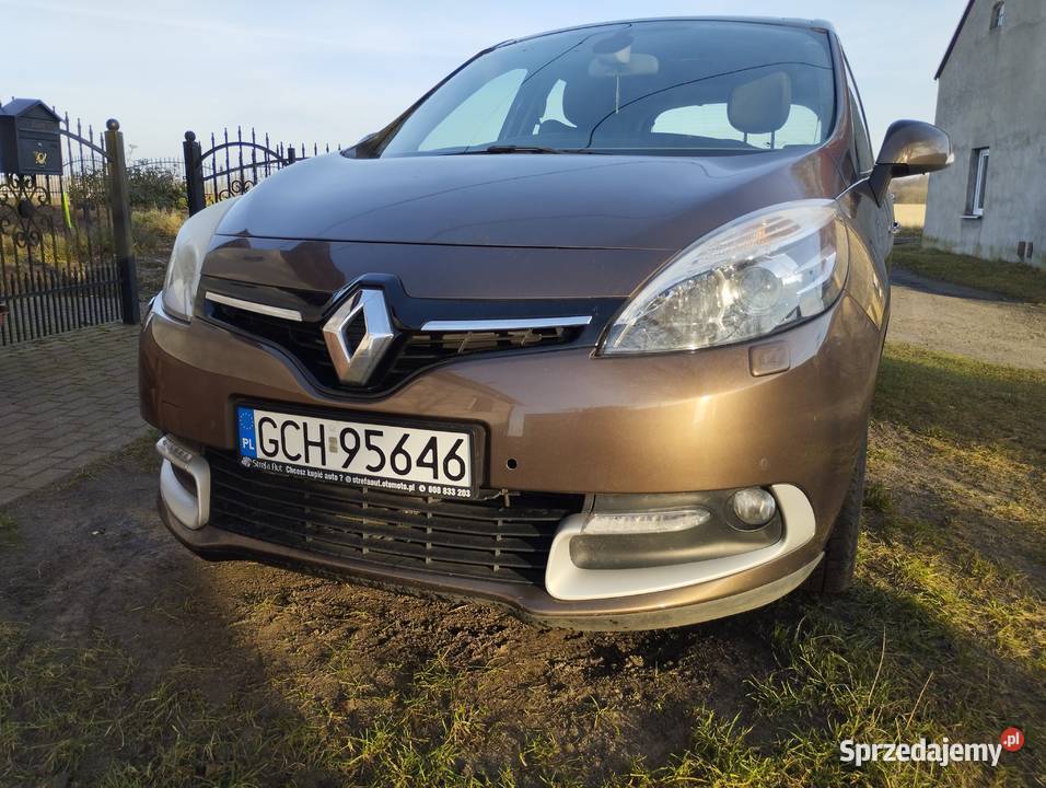 Renault Scenic 3 iii lift 16 dCi nieuszkodzony Czersk