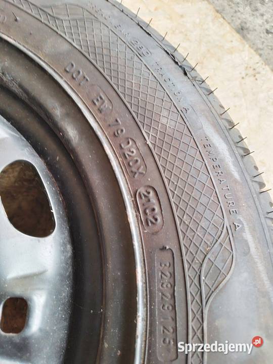 KOŁO ZAPASOWE ZAPAS SKODA FABIA I 16570 R14 Sosnowiec