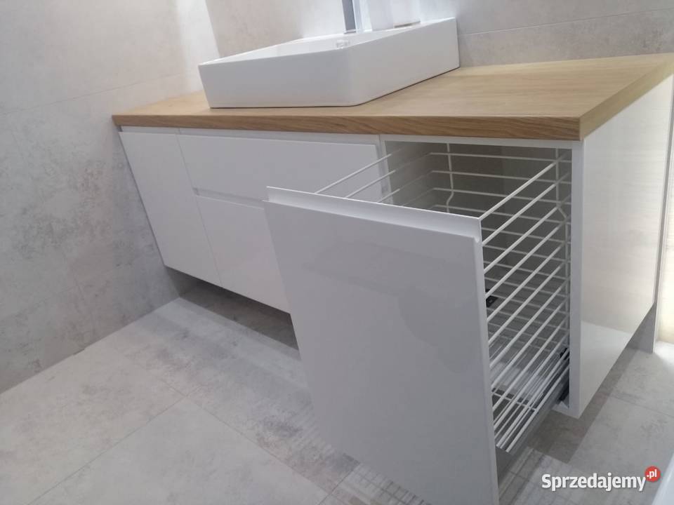 Szafka pod umywalkę kosz cargo meble łazienkowe śląskie Katowice