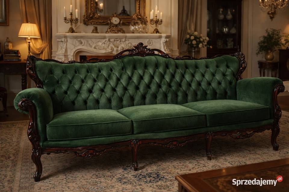 Stylowa sofa klasyka którą urządzisz swojemu wielkopolskie Lusówko